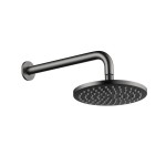 Bloom Shower Rose & Arm Brushed Gunmetal Bloom Shower Rose & Arm Brushed Gunmetal